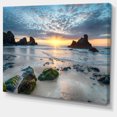 thumbnail image 3 of Designart Beautiful Porthcothan Bay Canvas Wall Art, 3 of 4