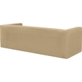 thumbnail image 4 of Meridian Furniture Henson Camel Velvet Sofa, 4 of 34