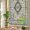 Green beige, variant on Christmas Tree Privacy Window Film, Decorative Stained Glass Window Film, Blue Tree Xmas Snowflake Winter Resuable Rainbow Static Cling for Home Bathroom Living Room Glass Door 23.6"x59"