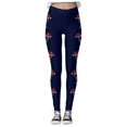 thumbnail image 4 of WILLBEST Leggings de Yoga de Cintura Alta con Estampado Navideño para Mujer, Cómodos, Elásticos Y Deportivos, 2108 Chica, 4 of 4