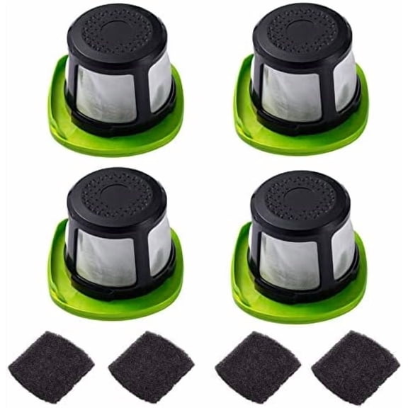 Replacement Reusable Filter Kit for Bissell Adapt Ion Stick Vacuum Filter and PowerLifter Ion Pet Filter and Featherweight XRT Stick Vacuum and Readyclean Cordless Stick Vac (4 Pack)