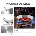 thumbnail image 3 of UPGRATOR Lot de 1 Wok en Acier Inoxydable pour la Cuisson avec Forme Binaurale à la Maison, 3 of 6