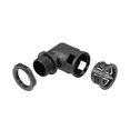 thumbnail image 3 of Conector de tubo corrugado de 90 grados AD25, abrazadera de manguera, 3 of 4