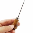 thumbnail image 2 of 10PCS Wooden Handle Scratch Awl for Leather Punch Hole or DIY Handmade Pin Punching Needles, 2 of 4