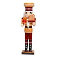 thumbnail image 2 of colcolo Christmas Nutcracker Decor Ornament Desktop Figurine Versatile Wooden Nutcracker A, 2 of 8