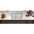 thumbnail image 4 of Ruvati 32-inch Undermount Kitchen Sink 30/70 Double Bowl 16 Gauge, 4 of 10