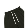 thumbnail image 5 of Pantalones cargo ZAFUL con bolsillo plano, paracaídas para hombre, talla M, color negro, 5 of 5
