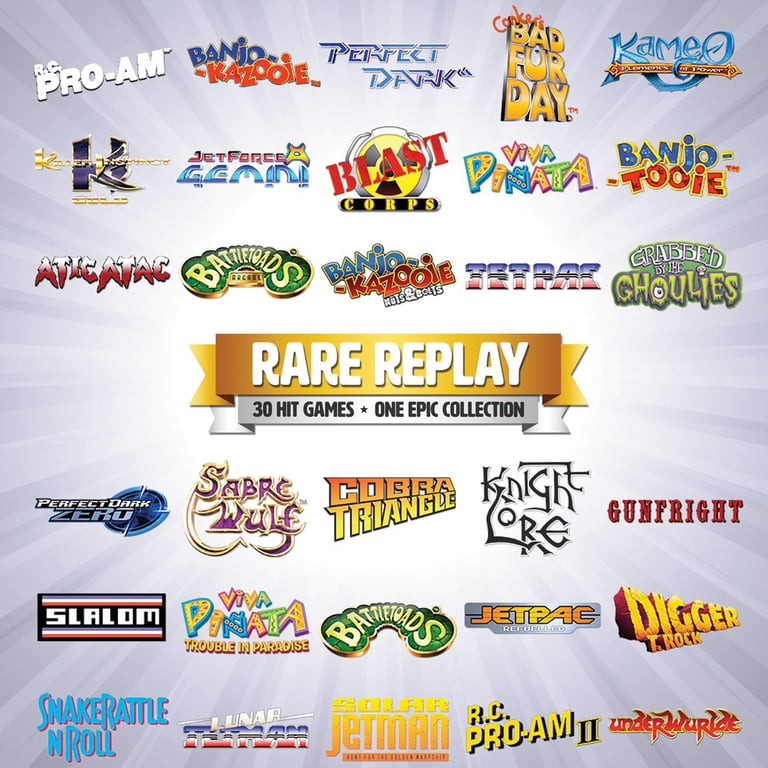 Microsoft, Xbox One Game, Rare Replay, 885370949933 - Walmart.com