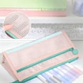 thumbnail image 4 of Zipper Pouches for Organizing,Mesh Zipper Pouch Bags,Mesh Nylon Storage Bag with Zipper,9IN Small Makeup Bag Toothbrush Toothpaste Cosmetic(Pink), 4 of 6