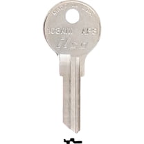 ILCO APS Nickel Plated File Cabinet Key, AP3 / 103AM (10-Pack) IAL2529610B
