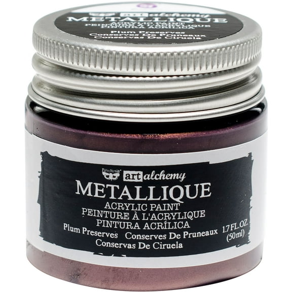 Prima Marketing Inc Art Alchemy - Metallique - Plum Preserves 1.7 Fl.Oz 50Ml Upc 655350964498