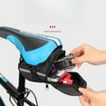 thumbnail image 5 of Bike Bicycle Saddle Bag Waterproof Cycling Under Seat Storage Rear Pouch Bag Red, 5 of 8