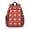 Cat and Dog, variant on Dog Paw Print Black Pattern Backpack for School, Cute School Bag with Adjustable Shoulder Straps and Padded Back, 15"x11.42"x5.5"