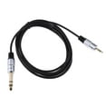 thumbnail image 4 of Cable de audio de 1/4 de pulgada a 1/8 de pulgada, cable de extensión adaptador de audio estéreo macho a macho de 6,35 mm a 3,5 mm, 4 of 7