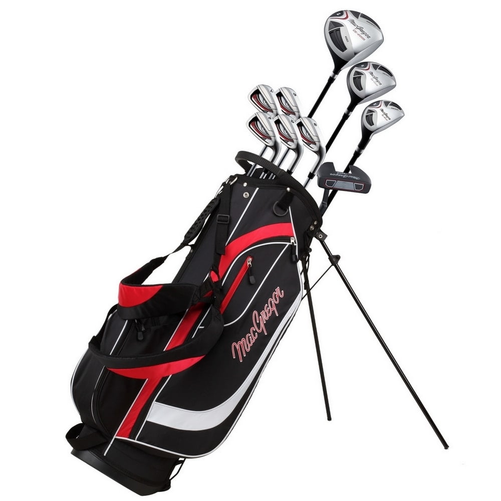MacGregor Golf CG2000 Golf Club Package Set with Stainless Steel Irons