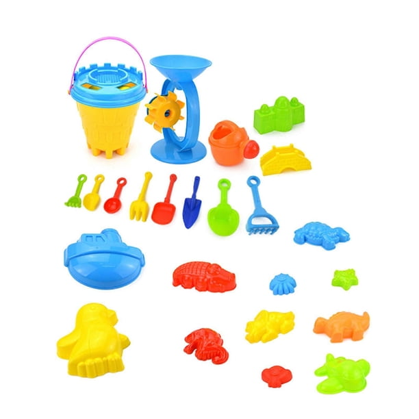 25Pcs Beach Toy For Kids Baby Beach Game Toy Children Sandbox Set Summer Digging Sand Tool Toy Play Outdoor Toy Set