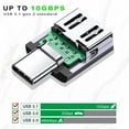 thumbnail image 3 of Adaptador USB C a USB 3.1 Brillar 10 Gbps, 3 of 5