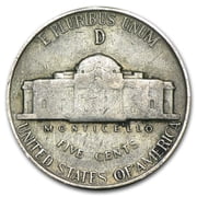 U.S. Mint 35% Silver War Nickels, $1 Face Value, Average Circulated Coins