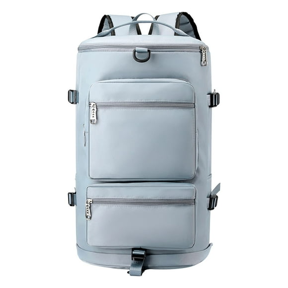 Mochila de Viaje de Gran Capacidad, Mochila de Cabina con Correas Desmontables, Bolsa de Gimnasio con Múltiples Compartimentos, 49 x 29 x 29 cm, para Senderismo, Escuela, Ocio.