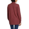 thumbnail image 2 of Ella Moss Ladies' Cozy Cardigan Size: S, Color: Rust, 2 of 3
