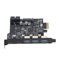 thumbnail image 1 of PCIe Expansion Card, Stable 5 Port High Speed PCIe To USB 3.2 Card  for Desktop PC for Linux, 1 of 7