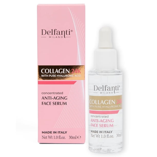 Sérum facial antienvejecimiento concentrado Delfanti Milano COLLAGEN 24K