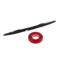 thumbnail image 1 of Alerón trasero de fibra de carbono brillante de 45 pulgadas, moldura para labio de maletero, ajuste universal, 1 of 14