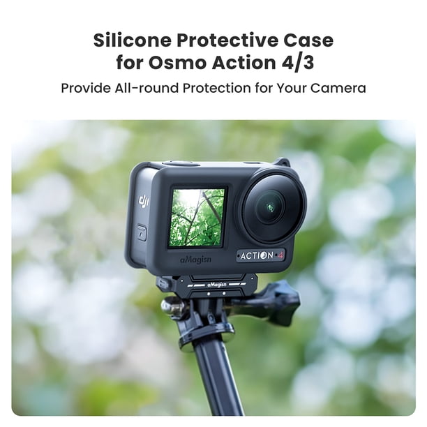 Silicone Protective Case With Lens Cover Scratch-Resistant