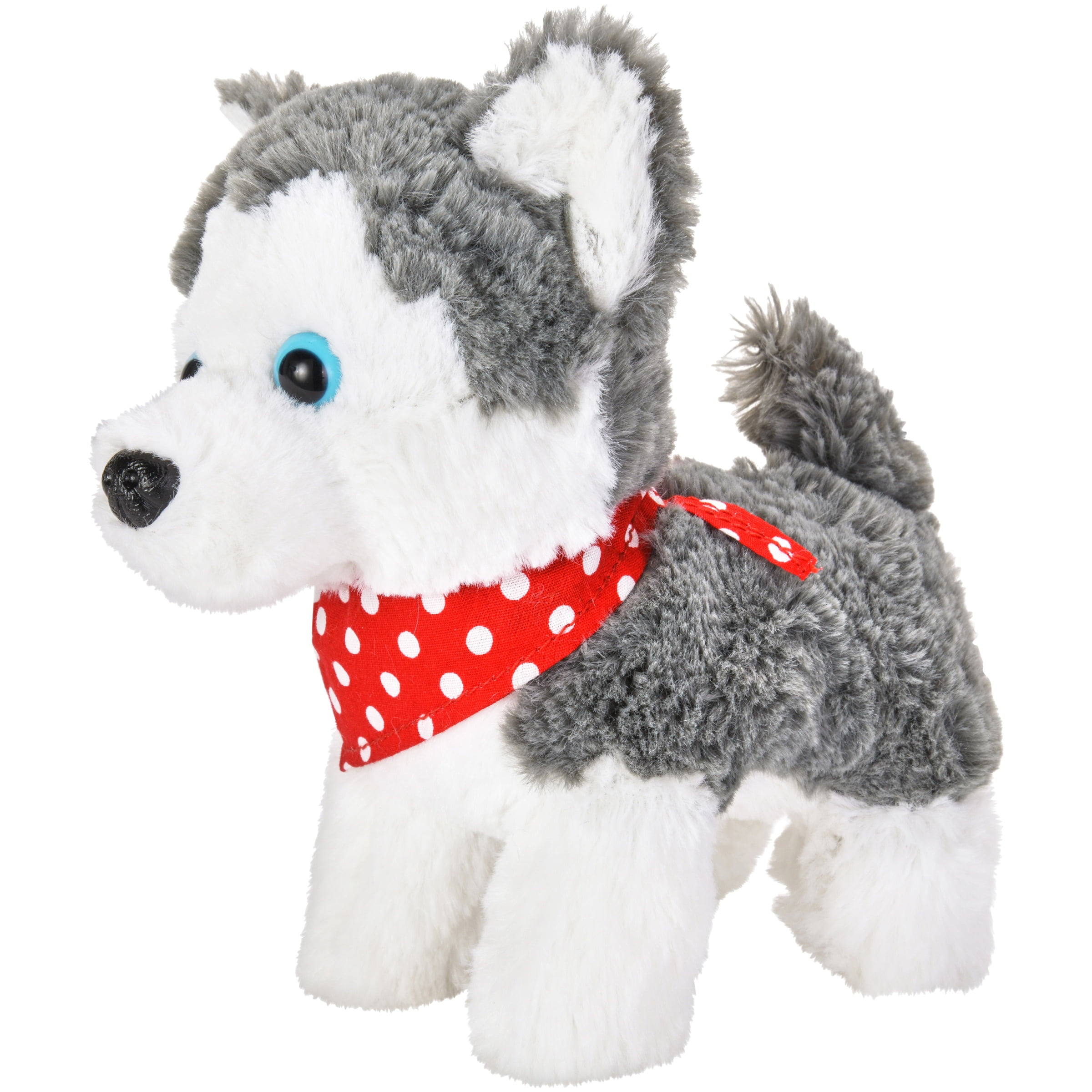 husky stuffed animal walmart