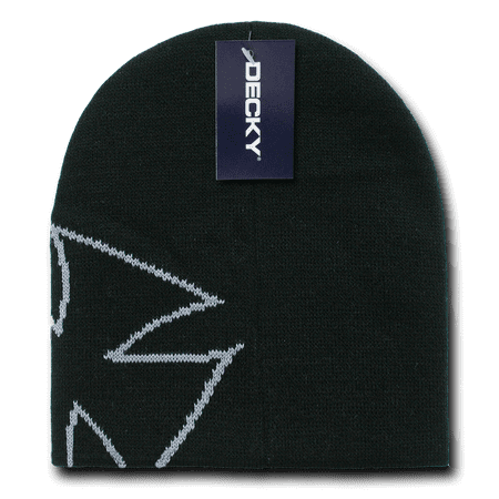 Iron Cross Hat Cap - Decky Chopper Biker Iron Cross Logo Beanies Beany For Men Women Caps Hats Ski Skull Warm Winter
