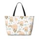 thumbnail image 2 of Fotbe Air Balloon and Flower Bolsa de Viaje para Playa - Resistente al Agua, Bolsa Tote de Gran Capacidad y Ligera con 7 Bolsillos para Mujeres y Hombres, 2 of 7