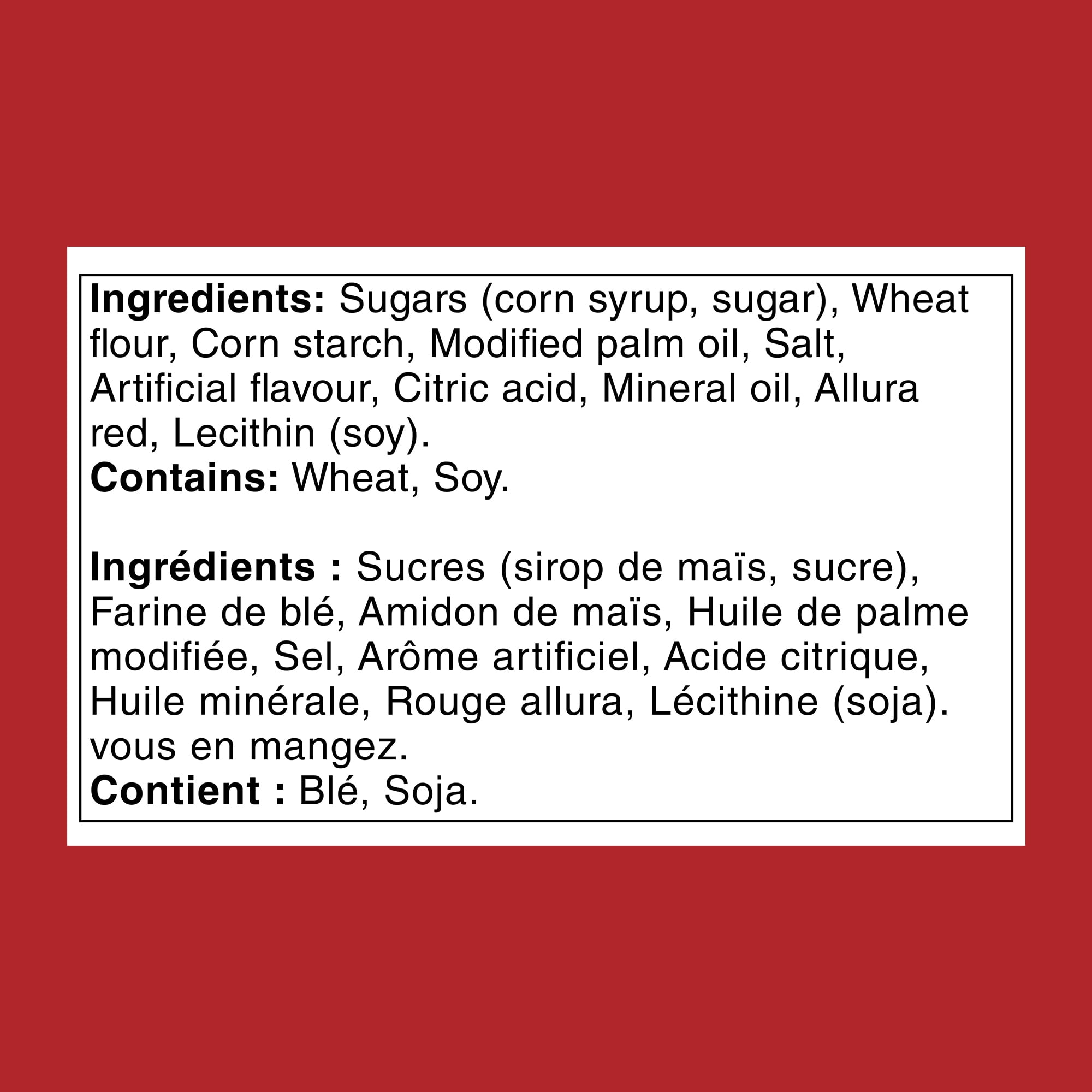 Torsades à la fraise TWIZZLERS, sac familial de 680 g