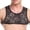 Black, variant on Men's Exotic Apparel Muscle Tank Top with Lace Floral Detail Round Neck Mesh Undershirt Semi Transparent Singlet for Gym Sports and Everyday Wear Black XL