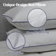 thumbnail image 3 of Juego de 2 Almohadas Puredown King Size con Plumón de Ganso, 3 of 6