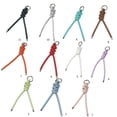 thumbnail image 3 of RYUJNDK Unique Braided PU Leather Strap Key Holder Keychain Pendant Ornament For Students Commuters Creative Gifting, 3 of 19
