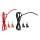 thumbnail image 1 of Kit de cables de prueba con conector banana, cables de prueba con conector banana, juego de cables para multímetro, línea de prueba con conector banana, elegante y moderna, 1 of 9