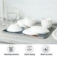 thumbnail image 7 of Yayeee Dish Drying Mat for Kitchen Counter Ultra Absorbent Easy Clean Pad 24x18", Wooden Boat, 7 of 7