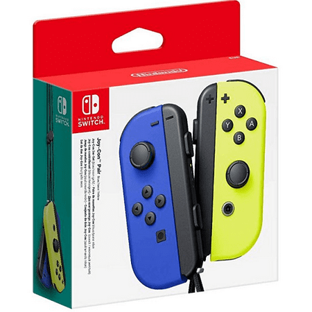 Nintendo Blue Neon Yellow Joy Con Wireless Controllers Nintendo Switch