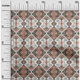 thumbnail image 2 of oneOone Rayon White Fabric Asian Kilim Sewing Craft Projects Fabric Prints By Yard 56 Inch Wide, 2 of 5