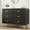 Black, variant on Homhougo Black Modern 6 Drawer Dresser with Gold Handles, Wooden Chest Dresser with Deep Drawers, Ample Storage Space, for Bedroom, Living Room and Entryway