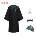 thumbnail image 3 of Uniforme escolar de Marfa, disfraz de Hogwarts, túnicas mágicas, capa de Gryffindor, suéter de Hufflepuff, corbata de Slytherin, falda de Hermione, 3 of 5