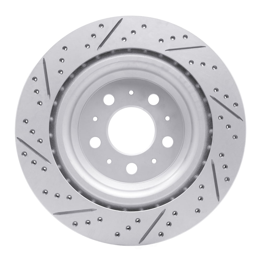 Dynamic Friction Company 830-26003R DFC Geoperformance Rotor - Drilled and Slotted