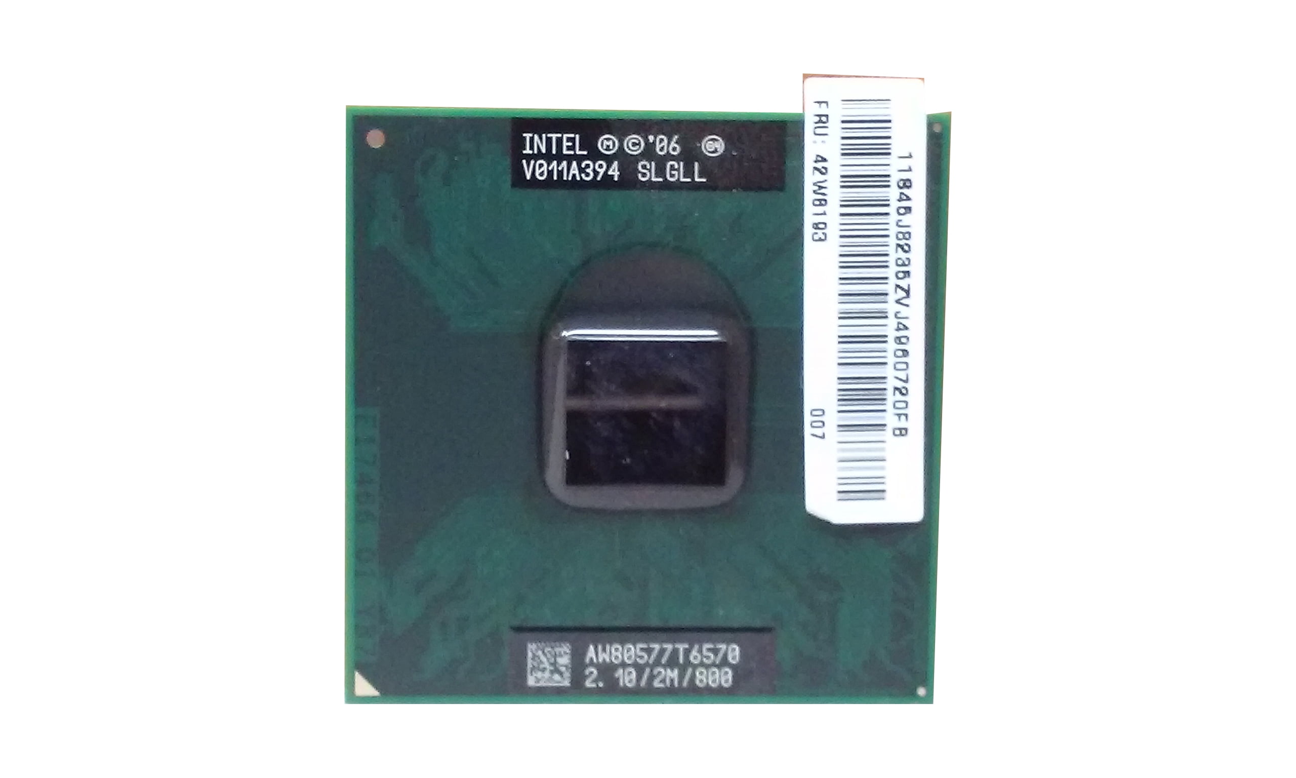 Refurbished Intel Core 2 Duo T6570 2.1GHz Socket P 800MHz Laptop CPU