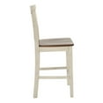 thumbnail image 3 of OSP Home Furnishings Berkley 5pc Set- Table Chairs in Antique White with Wood Stain Finish, 3 of 7