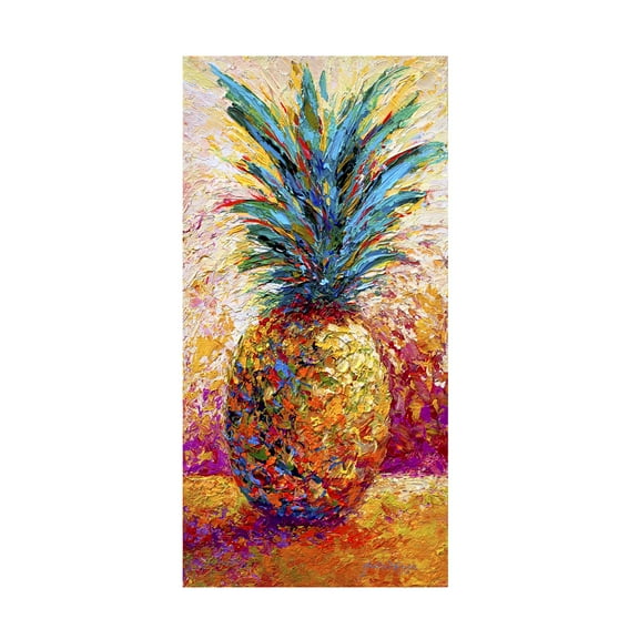 Marion Rose 'Pineapple Expression' Canvas Art