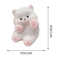 thumbnail image 2 of Lunxisen 1 Pcs Plush Stuffed Animal Toy Super Soft Stress Relief Gift for Kids Adults Home Decor Cute Puppy Bunny, 2 of 8