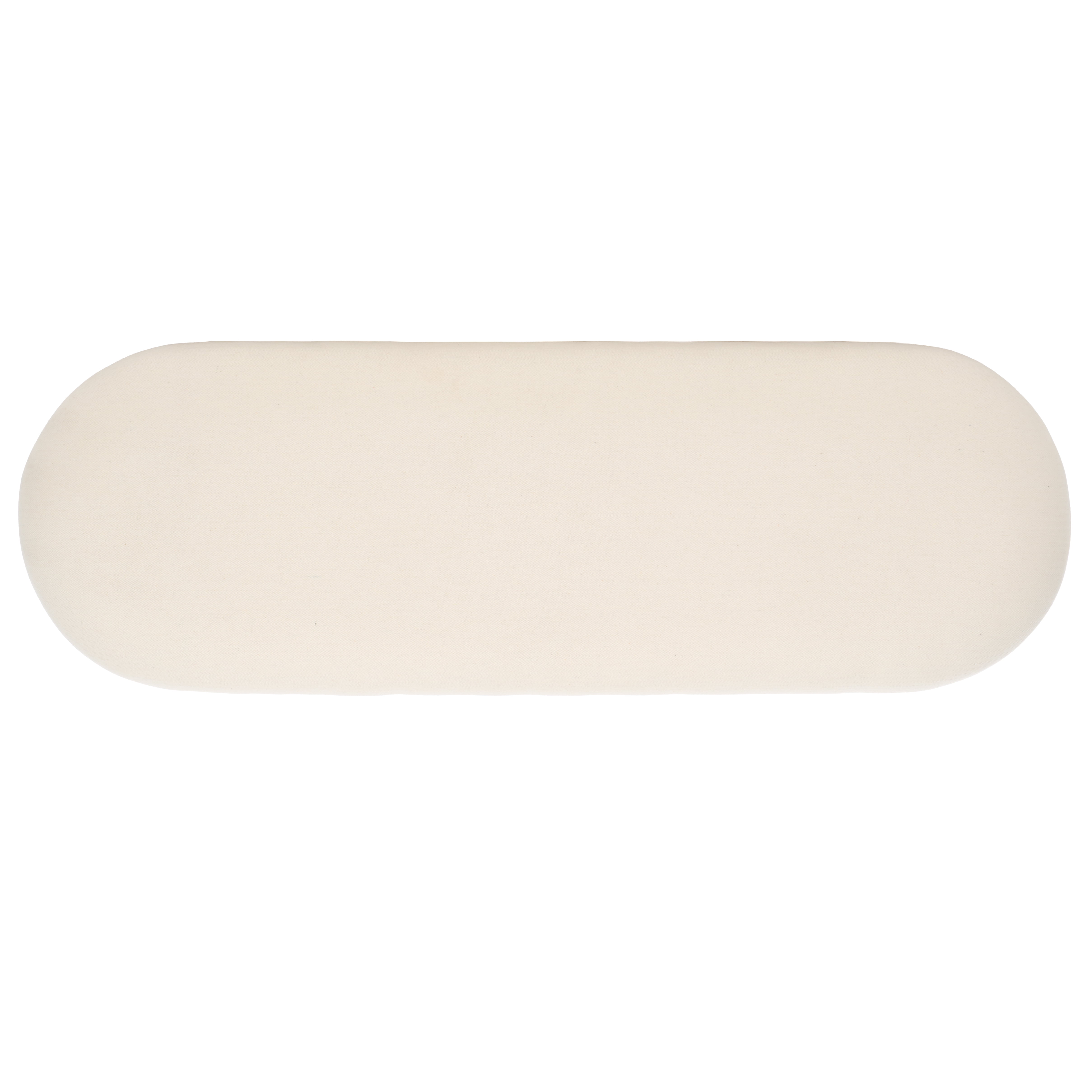 Safavieh Couture Bayard Rattan Storage Upholstered Bench, Natural/White