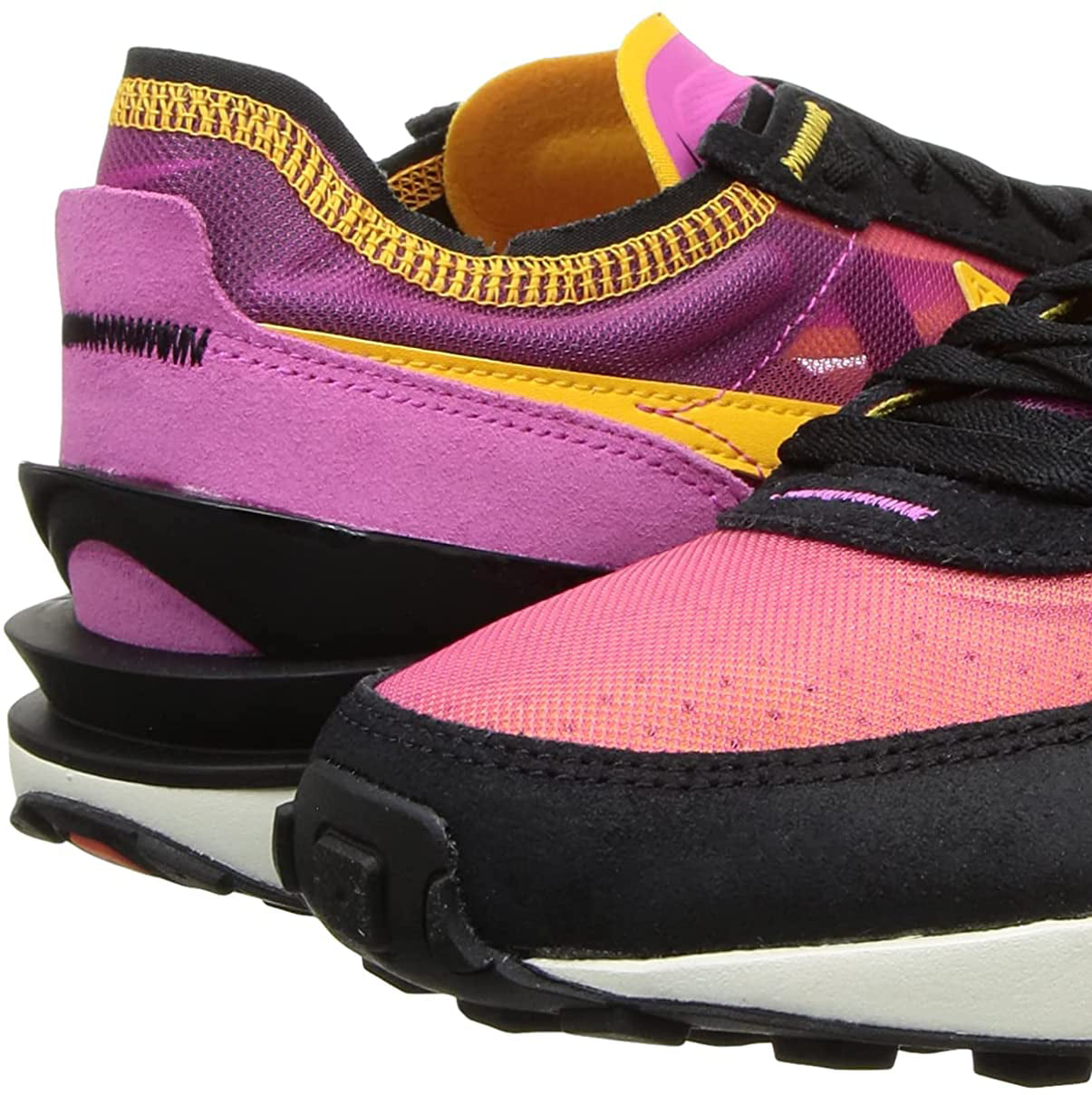 Nike Waffle One Mens Running Trainers Da7995 Sneakers Shoes 11 Active Fuchsia/University Gold