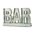 thumbnail image 1 of Bey-Berk International WD512 Bar LED Lighted Metal Sign - Silver, 1 of 1