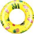 thumbnail image 1 of Swim Rings With Glitter, Inflatable Pool Float Swimming Pool Float Tube Round Shaped Swimming Tube Water Fun Beach Pool Toys For Summer Party For Kids, 1 of 4